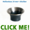 Steirischer Harmonika Basstrichter • Altsilber 24